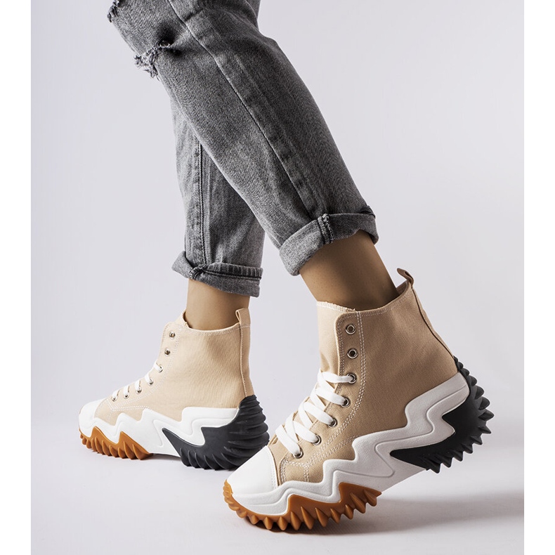 Bež tenisice s debelim potplatom marke Toro 1