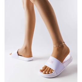 Bijele papuče Big Star JJ274A281 bijela 1