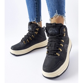 Kappa 243364 Tobin crne izolirane cipele crna 1