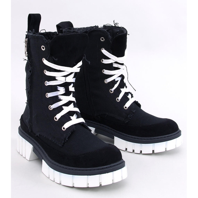 Platnene gležnjače sa Vaugh Black štitnikom crno 1