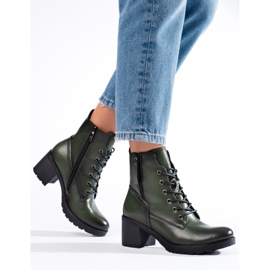 W. Potocki Ženske gležnjače, zelene, Potocki zelena 1