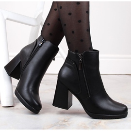 Ženske izolirane crne gležnjače Sergio Leone BT323 crna 1