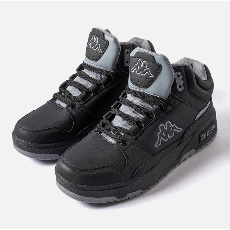 Crne i sive unisex cipele Kappa 243316 Jonscha crno 1