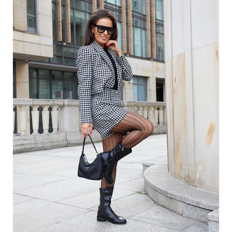 Crne izolirane visoke čizme Mayonga crna 1