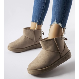 Bež ženske čizme za snijeg Big Star KK274294 1