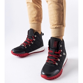 Crne mladenačke cipele Big Star KK274217 crna 1