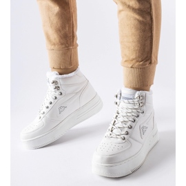 Kappa 243047 Fallou bijele izolirane cipele bijela 1