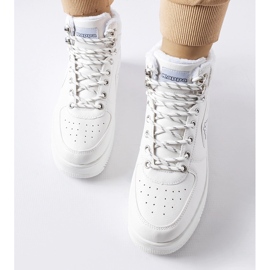 Kappa 243047 Fallou bijele izolirane cipele bijela 2