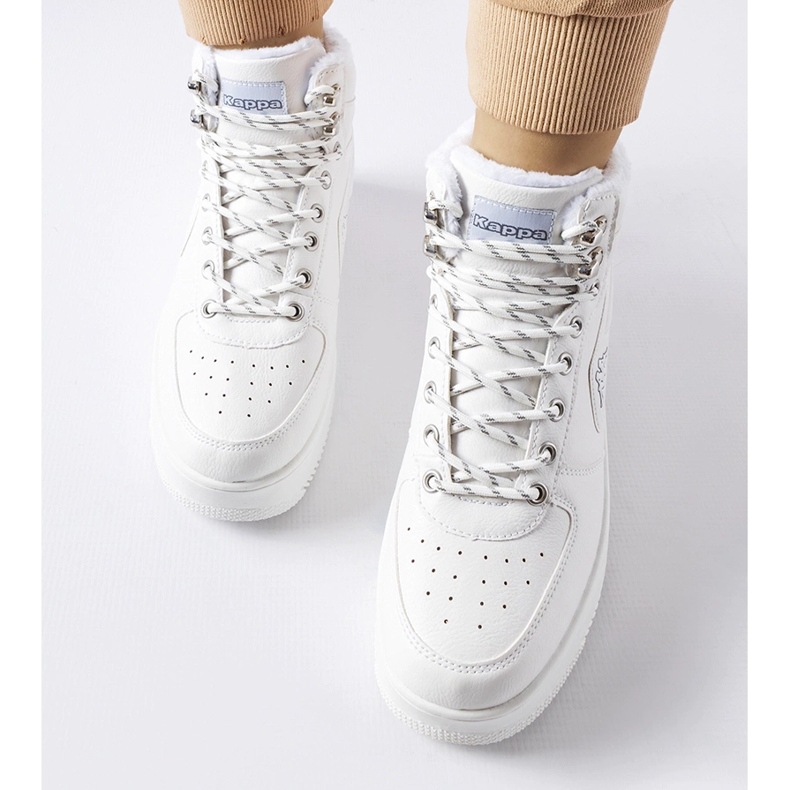 Kappa 243047 Fallou bijele izolirane cipele bijela 2