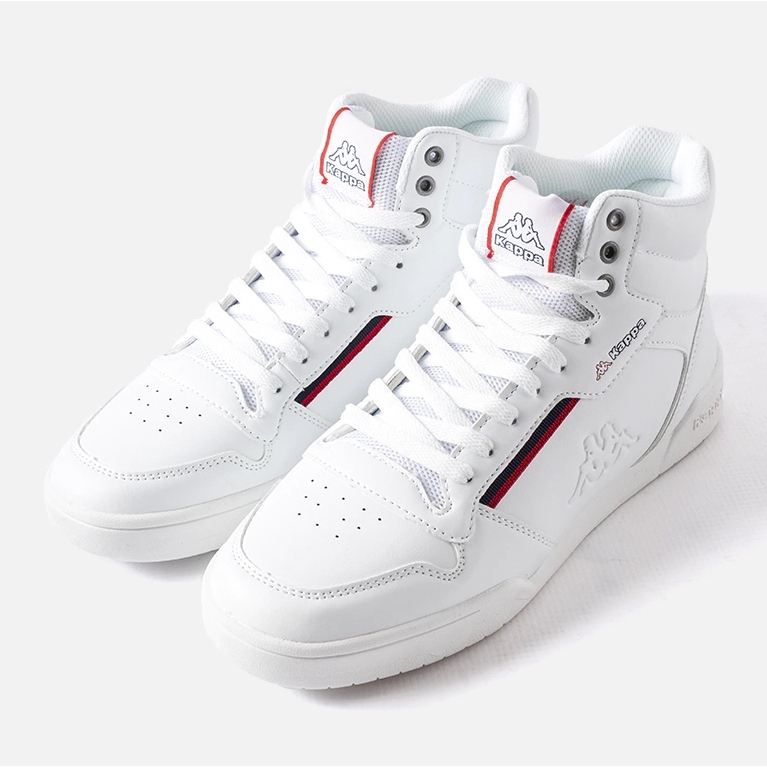 Kappa Bijele visoke muške tenisice 242764 Mangan bijela 1