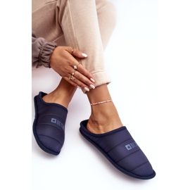 Ženske klasične tamnoplave papuče Big Star KK274601 plava 1