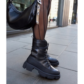 Crni klasični izolirani radnici Apodaca crno 2