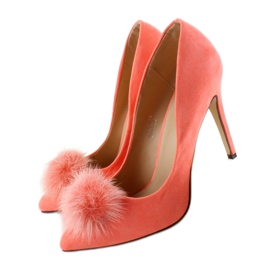 Igle s pomponom ZJ-06 Narančastih limenki ružičasta 2