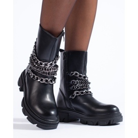 Ženske torbe s lancima crno 1