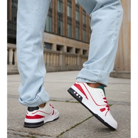 Inna Archiejeve bijele i crvene cipele sa zelenim jezikom bijela 2