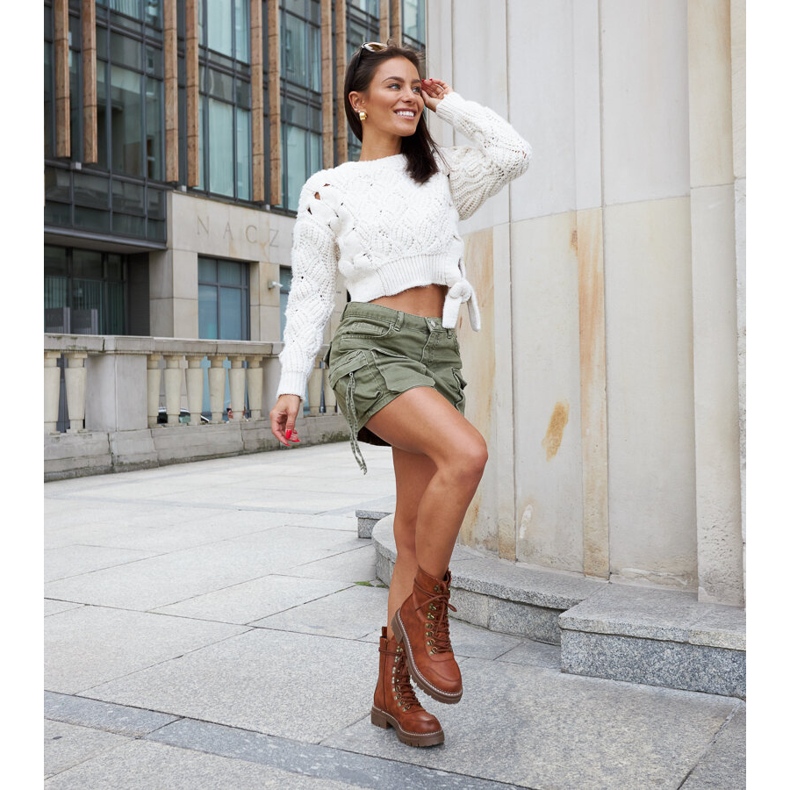 Inna Smeđe izolirane klasične Concordia čizme smeđa 1