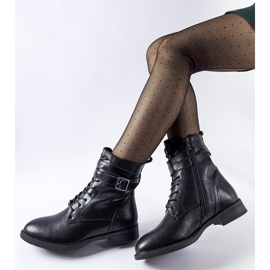 Kalamazoo crne lakirane čizme crna 1