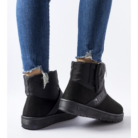 Crne izolirane čizme za snijeg Big Star MM274151 crna 1