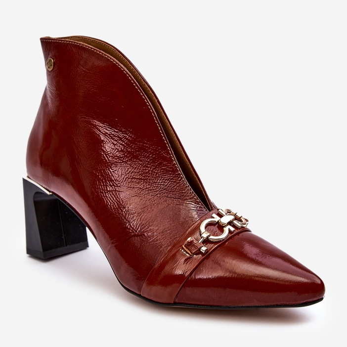 Kožne gležnjače Maciejka 05262-02 Smeđe smeđa 1