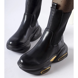 Big Star Crne masivne gležnjače Sant'Egidio crno 2