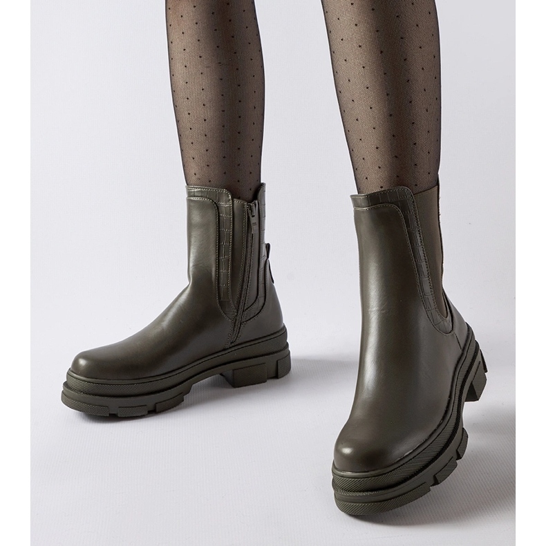 Zelene tenisice s masivnim Torin potplatom zelena 1