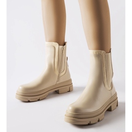 Bež tenisice s masivnim Torin potplatom zelena 1