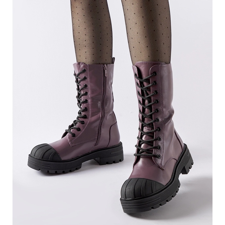 Ljubičasto izolirani Cardinale radnici ljubičasta 1