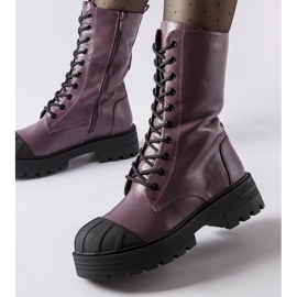 Ljubičasto izolirani Cardinale radnici ljubičasta 2