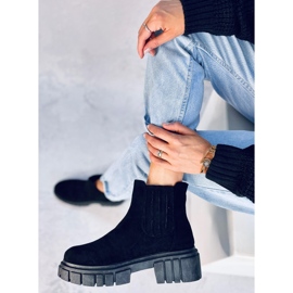 Leigh crne ženske Jodhpur čizme crna 1