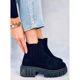 Leigh crne ženske Jodhpur čizme crno 2