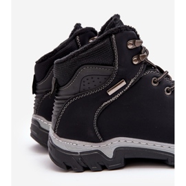 Mckeylor Muške izolirane planinarske čizme crne Raisah 19455 crna 2