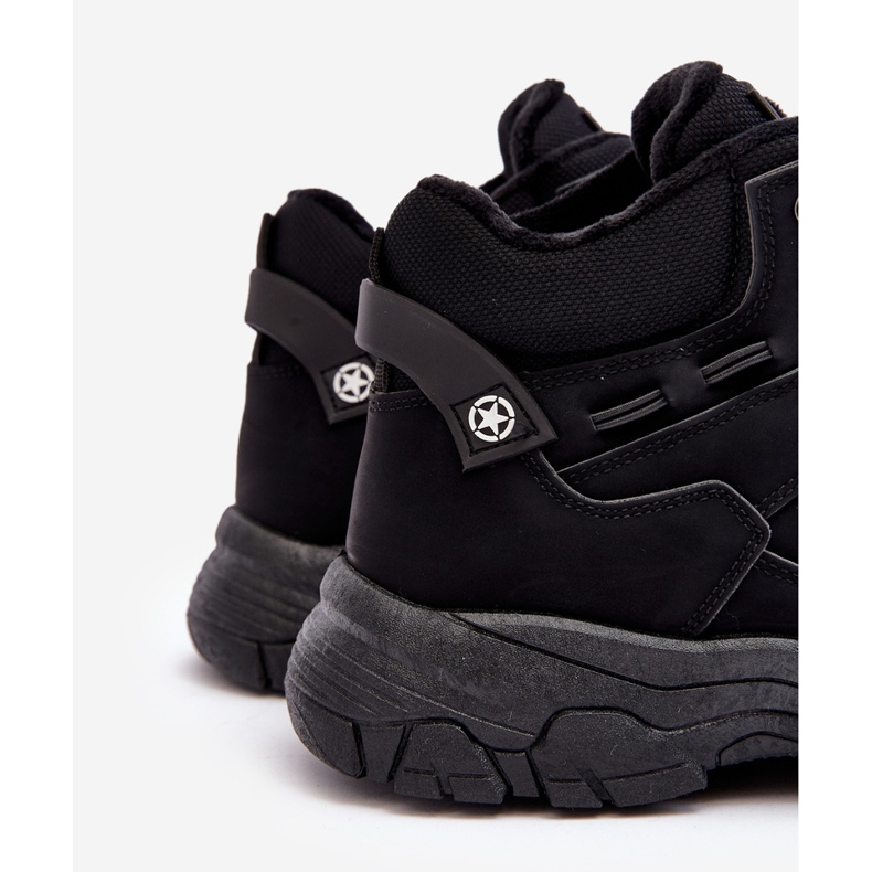 Mckeylor Muške Trappers izolirane cipele za planinarenje, crne Thalinna crno 2