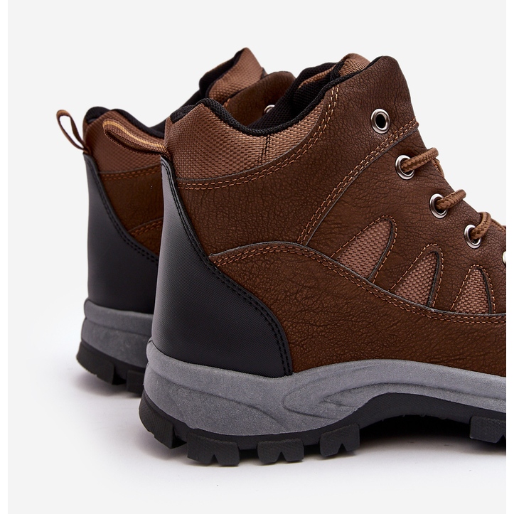 WR1 Muške klasične cipele za planinarenje smeđe Gometti smeđa 2