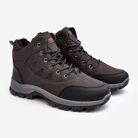 WR1 Muške klasične cipele za planinarenje sive Gometti siva 1