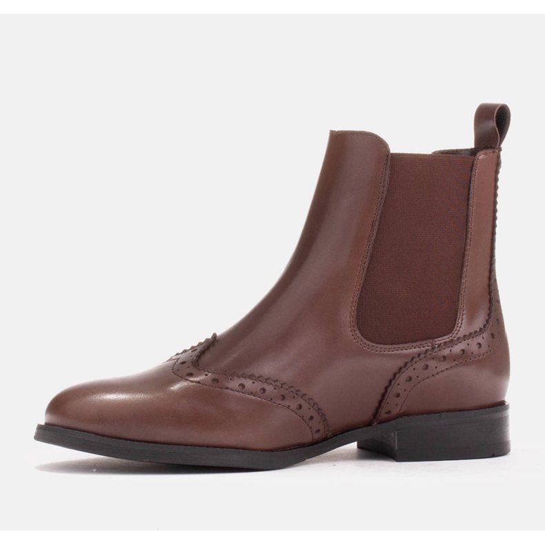 Marco Shoes Beatle slip-on Chelsea čizme smeđa 2