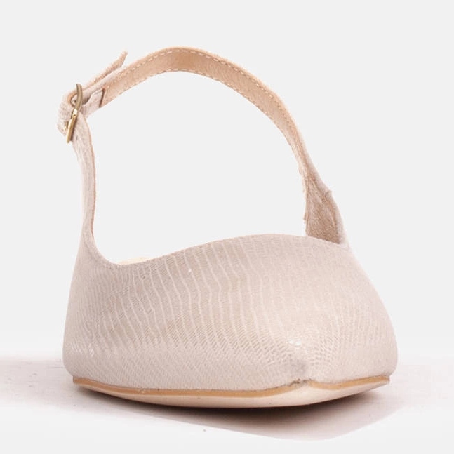 Marco Shoes Sandale od prirodnog antilopa u bež 1965P-103-1 2