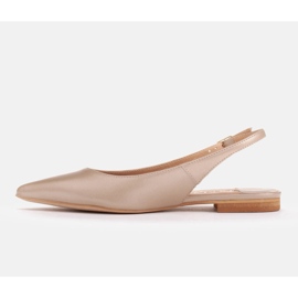 Marco Shoes Sandale od prirodne kože u zlatnoj boji 1965P-1232-1 bež zlatna 2