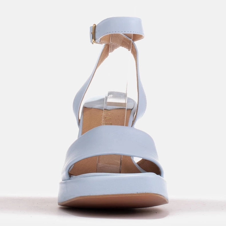 Marco Shoes Sandale na booster platformi plava 2