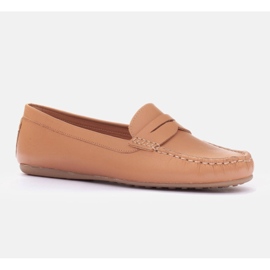 Marco Shoes Loaferice s fleksibilnim potplatom bež 1