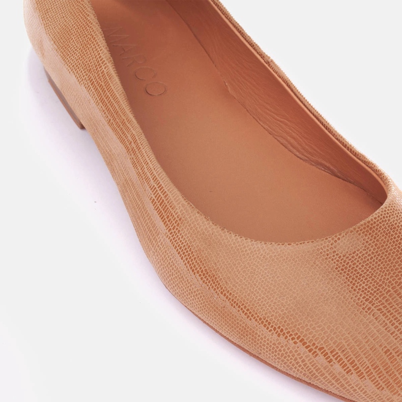 Marco Shoes Lagane balerinke smeđa 1