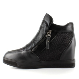 Tenisice na skriveni klin 2017-1 Crne crna 1