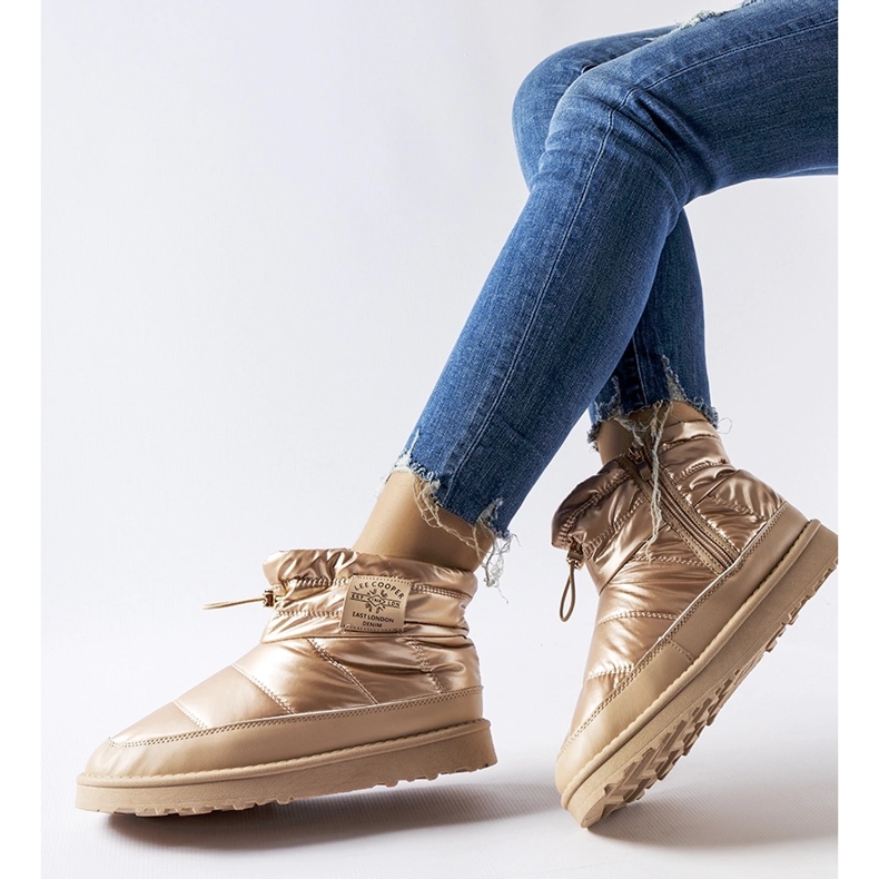 Lee Cooper LCJ-23-44-1965L zlatne čizme za snijeg zlatna 1