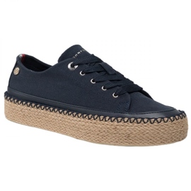 Cipele Tommy Hilfiger Rope Vulc Sneaker W FW0FW06461 plava 1