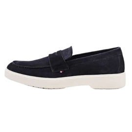 Tommy Hilfiger Trendy Lightweight Suede Loafer cipele FM0FM03963 plava 2