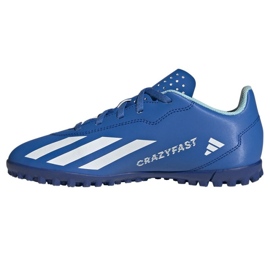 Adidas X Crazyfast.4 Tf Jr IE4067 tenisice za nogomet plava 1