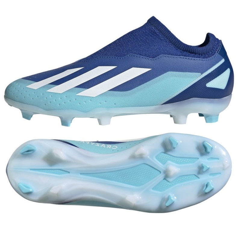 Adidas X Crazyfast.3 Ll Fg nogometne tenisice ID9356 plava 1