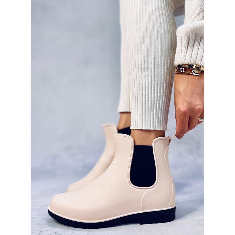 Ženske galoše Jodhpur čizme Foxy Beige bež 1