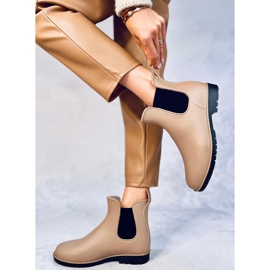 Ženske galoše Jodhpur Foxy Khaki bež 1