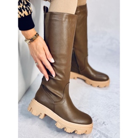 Hewes Army Green debele čizme zelena 1