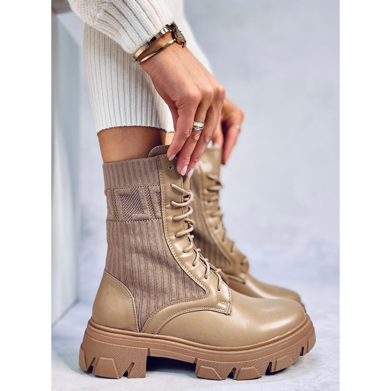 Radnici s rastezljivim gornjim dijelom Calling Khaki bež 1